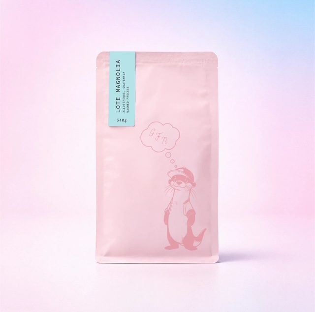 A bag of single-origin coffee roasted by GFN Coffee in San Antonio