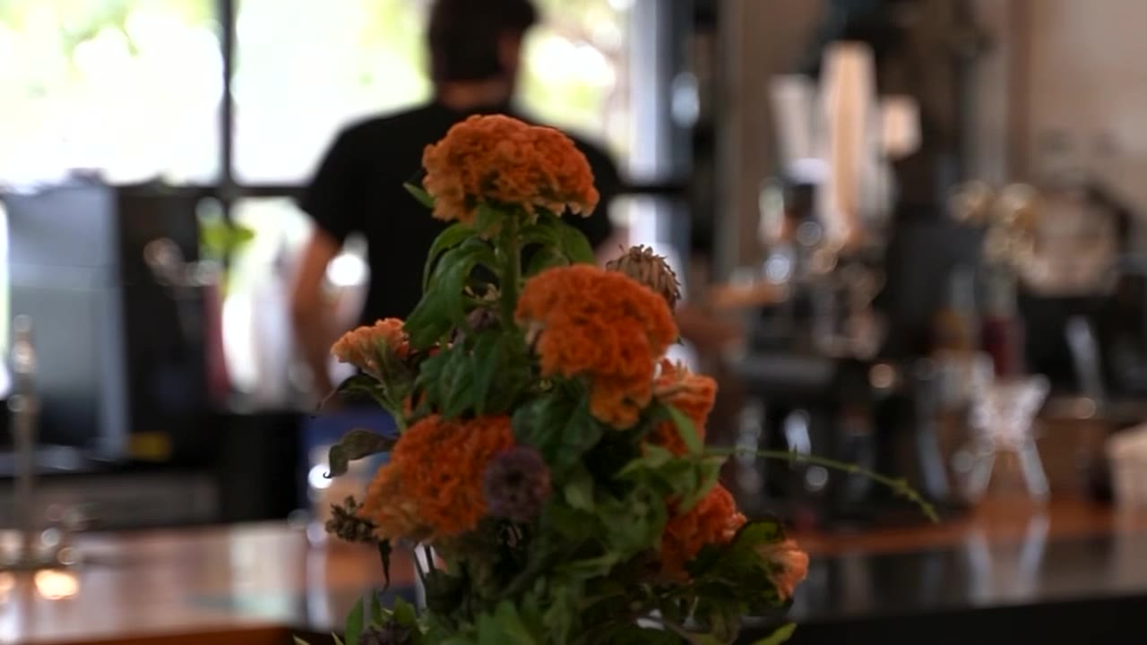 MAWA Coffee espresso bar at an event in San Antonio